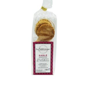 La Sablesienne - Sables Pure Butter Biscuits with Raspberry Chips