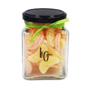 Legendes Gourmandes - Orange Lemon Candies Jar