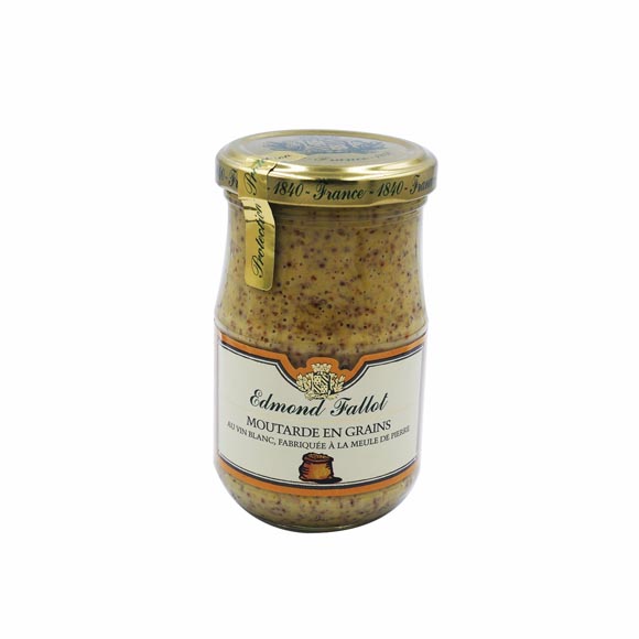 Edmond Fallot - Seed Style White Wine Dijon Mustard Jar