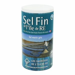 Les Sauniers de lile de Ré - Fine Salt from Re Island Pouring Box