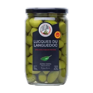 Lucques from Languedoc Green Olives AOP 200g
