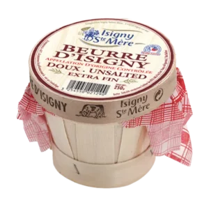 Isigny Sainte-Mere Unsalted Butter Basket 250g