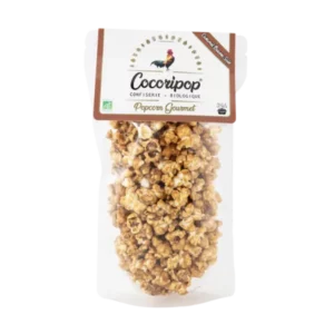 Organic Gourmet Salted Butter Caramel Popcorn 80g